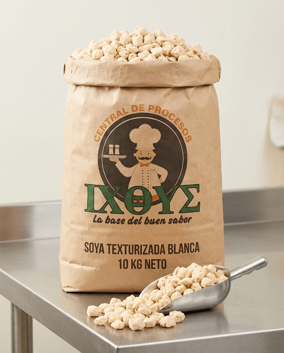 Soya Texturizada Blanca